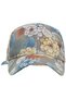 Printed women's baseball cap adjustable buckle for outdoor. - 5