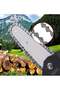 Cordless Chainsaw One Hand 6 Inch Small Chain Saw With 21V Rechargeable Battery Portable Cutting Tool For Tree Branch Trimming Wood Gardening Mini Electric Chainsaw Kit, Adjustable Speed - 4