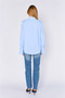 Accessory Detailed Poplin Shirt |   Mks1611120-1 - Baby Blue - 7