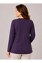 Women's Embroidered Slit Mother Blouse for Middle Ages and Above - 2
