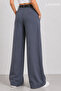 Women's Belted Oversized Palazzo Women's Pants Belted - 6