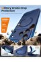 URBANNX for iPhone 17 Pro Max Magnetic Case with Stand, Blue | Camera Control, Compatible - 7