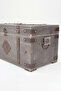 Natural Handmade Set of 2 Gray Wooden Chests Decorative Organizer Multi-Purpose Retro 27X16,5X17Cm - 4