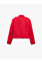 Long Sleeve Cotton Gabardine Fabric Ornamental Buttoned Stand Mandarin Collar Napoleon Jacket - 6