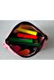 Single Compartment Washable Zippered Pink Color Canvas Fabric Little Princess Pencil Case 11*21 cm - 7