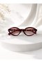 Lotus Women's Bumble Sunglasses, Uv Protection, Retro Vintage Design, Stylish Premium Glasses with Gold Detail - 2