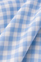 Baby Girl Dress 6-9-12-18 Months Plaid Pattern Embroidered Collar Bow Short Sleeve Stylish Casual Dress - 4