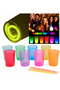 Night Light That Burns in the Dark Mega Glow Cups 8 Pieces 8.5 X 10.5 cm Bx40
