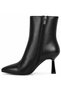 Tipaso Genuine Leather Orthopedic Heeled Women's Boots Black - 4