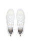 Men's Breathable Mesh Detailed Comfortable Sole White Sneaker with Eagle Logo Motif - 3