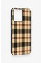 Casper Via M40 Compatible Cream Plaid Patterned Silicone Case - 3