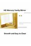 Dresser With Mirror Vanities Table Make Up Organizer Drawers White 80x40x75cm - 4