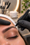 Black Wide Thick Cut-Off Tip Tweezers |   Eyebrow Tweezers - 3