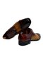 Brown Lace-Up Genuine Leather Men's Shoes - 2