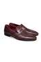 Brown Laceless Genuine Leather Men's Shoes
