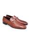 Brown Laceless Genuine Leather Leather Sole Men's Shoes