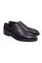Black Color Laceless Genuine Leather Men's Shoes