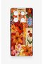 Infinix Note 40 Pro Compatible Orange Lily Pattern Silicone Case - 2