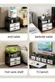 Multi-Functional Nightstand With 2 Drawer,Molden Bedside Table,Wooden Frame Storage Cabinet,Large Capacity End Table Side Table,Space-Saving Storage Stand For Bedroom Living Room(2pcs) - 6
