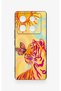 Infinix Note 40 Pro Compatible Tiger of the Sun Patterned Silicone Case - 2