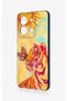 Vivo Y36 Compatible Tiger of the Sun Patterned Silicone Case - 4