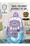 Kindergarten Nursery Daily Use Children's Backpack Waterproof with Water Bottle Holder 2 Compartments Preschool - 4