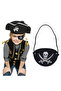 Imported Vinlex Leather Pirate Eye Patch - Elastic & Soft