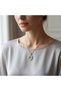 Two Hearts with Stones Ring End Women's Necklace Valentine's Day Gift Zircon Stone Heart Detailed Chain Necklace