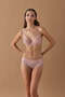 Intense Amber Bra Panty Set - 3