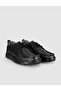 Black Genuine Leather Men's Comfort Casual Shoes - 3
