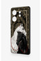 Infinix Zero 30 Compatible Noble Lover Horses Patterned Silicone Case - 4