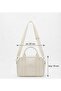 Modern Design Zippered Minimalist Women's Shoulder and Shoulder Bag - 3