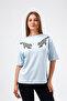 Sequin Double Tiger Embroidered Premium Fabric T-Shirt - 3