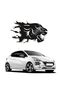 Panter Vehicle, Car, Auto, Motorcycle, Helmet, Laptop, Glass Sticker 20X20 cm