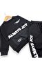 Boy's Seasonal Compact Cotton 2-3-4-5-6 Years Old Top and Bottom Tracksuit Set - 6