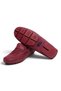 Bordo Coco Suede Bordo Color Laceless Genuine Leather Men's Shoes - 3