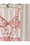 Pixie Çiçekli Pembe Bodysuit - 6