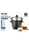 Electric Rice Cooker 1L 400W 3-in-1 Cook Steam Keep Warm Non-Stick Pot Glass Lid,HRC1010 - 7