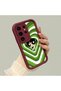 Samsung Galaxy S24 Ultra Compatible Case Camera Protective Cartoon Pattern Maroon Lover Couple Silicone Phone Case - 2