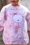 Ballerina Bear Liquid-Proof Baby Food Bib 6-24 Months - Blw Nutrition and Activity Bib - 3