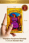 Classic Canvas Tarot (Ancient Gold Series - 7X12 cm) - Based on the Rider Waite, Limited Edition 2. Printed Special Design Deck + Guidebook Included, Limited Edition, Collectible - 4
