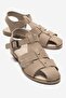 Closed Toe Buckle Women's Sandals Vi̇zon
