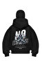 Ninja Printed Oversize Sweatshirt Unisex Hooded Loose Fit Sweatshirt