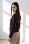 Women's Cardigan Crew Neck Buttoned Basic Knitwear Long Sleeve Casual Stylish Cardigan - 4