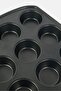 12 Cup Non-Stick Muffin Pan, Grey - 3