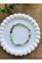 Boxed Both Bracelet and Prayer Beads with 33 Pieces of 6 mm Morganite Natural Stone on a Flexible String.