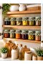 Green Gingham Jar Lid Decoration Set 20 Pieces – 10 Fabrics 10 Jute Twine - 2