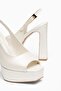Platform High Heel Wedding Dress Shoes - 6