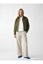 Esvab • Modern & Distinctive Stand Collar Suede Look Women's Jacket - 3