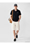 Esvab • Modern & Distinctive Devrik Roba Collar Embroidered Men's T-Shirt - 2